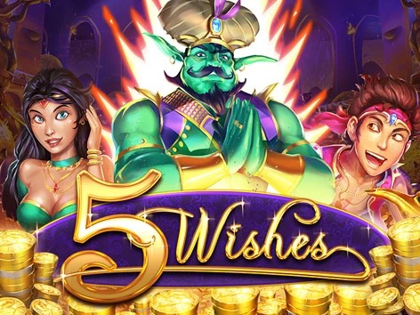 Slots logo of 5 Wishes from Pragmatic Play at Robocat